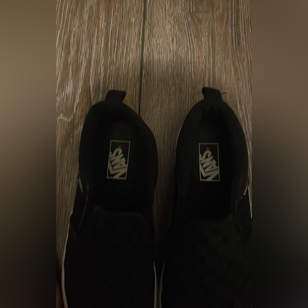 Kids black vans